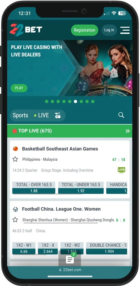 22Bet App